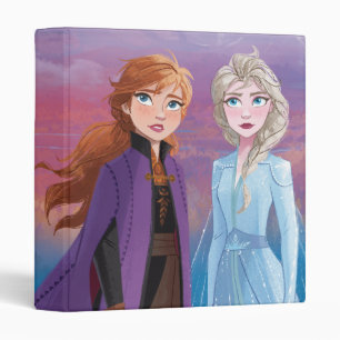 Classeur Gelé 2  Anna et Elsa  Un voyage ensemble