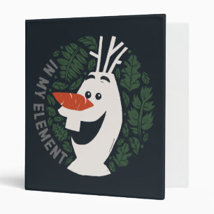Classeur Gelée 2 : Olaf Dans mon élément