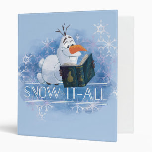 Classeur Gelée 2 : Olaf  La neige en tous genres