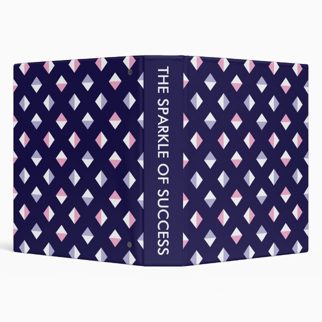 Classeur Gem coloré Motif transparent (Arrière-plan)