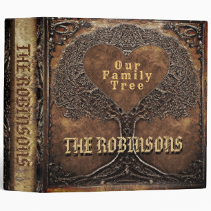 Classeur généalogie de l'arbre généalogique de la famille P