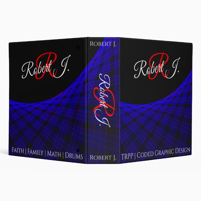 Classeur Geometric Space Carpet Binder (Arrière-plan)