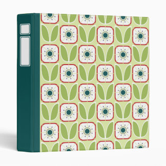 Classeur géométrique Mix5 de motif de fleur