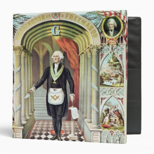 Classeur George Washington en tant que franc-maçon