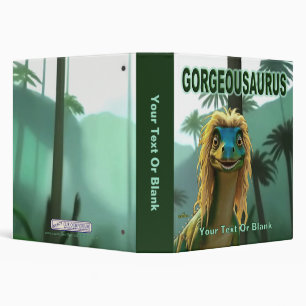 Classeur Georgeousaurus Dinosaure Blond
