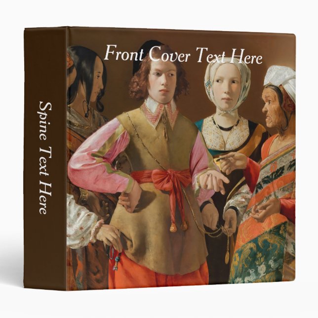 Classeur Georges de la Tour - Le caisson Fortune (Devant/Côté)