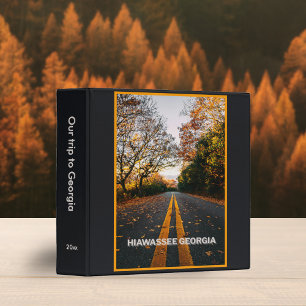 Classeur Géorgie du Nord Hiawasee Autumn Mountain Scrapbook