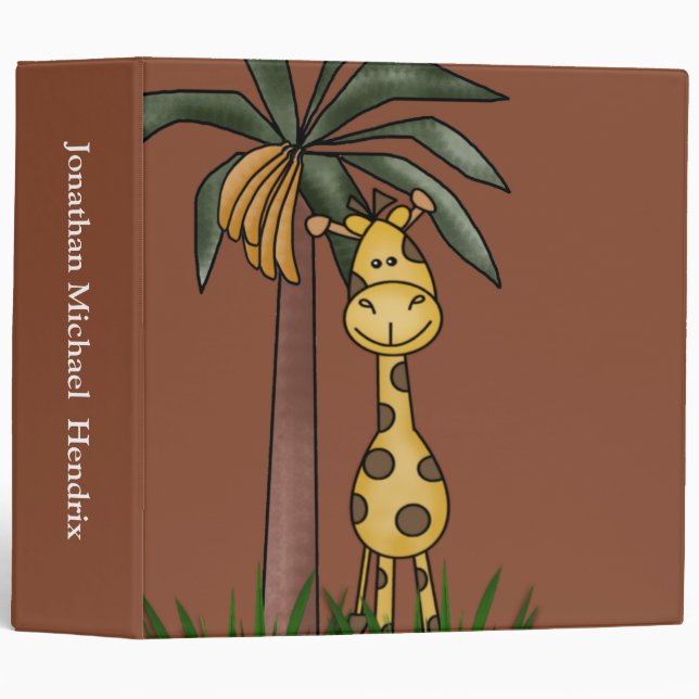 Classeur Giraffe (Devant/Côté)