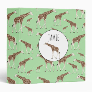 Classeur Giraffe Jungle Safari animal