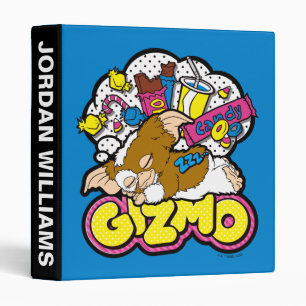 Classeur Gizmo Rêver de sucreries Ajouter Votre Nom