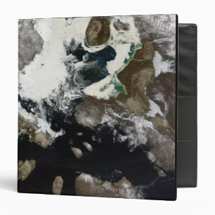Classeur Glace de mer et sédiment évidents dans Nunavut,