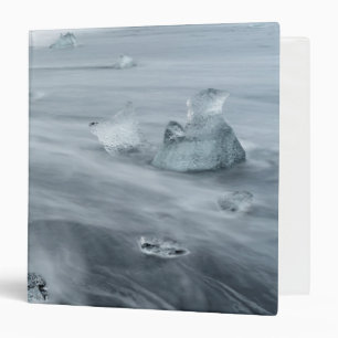 Classeur Glace et eau sur une plage, Islande