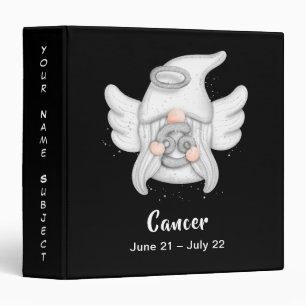 Classeur Gnome Cancer Astrologie Signe Ange Nom ou sujet