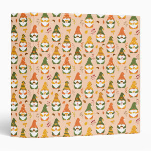 Classeur Gnomes d'automne dans le Motif forestier