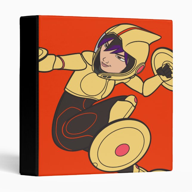 Classeur Go Go Go Tomago Jaune (Devant/Côté)
