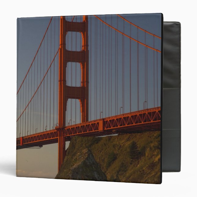Classeur Golden Gate Bridge et San Francisco (Devant/Intérieur)