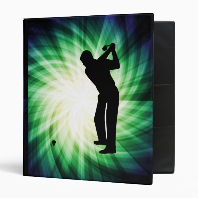 Classeur Golf cool Green (Devant/intérieur)