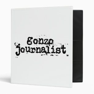 Classeur Gonzo Journaliste