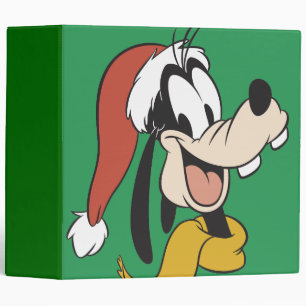 Classeur Goofy avec Santa Hat