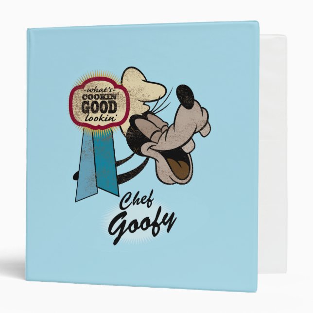 Classeur Goofy | Chef (Devant/Intérieur)