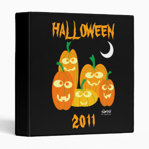 Classeur Goofy Jackolanterns Kids Halloween Party Scrapbook