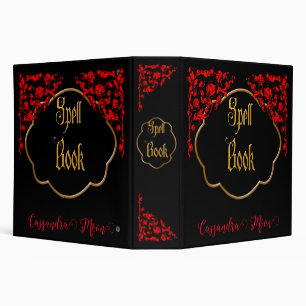 Classeur Gothique Dark Magic Personnalisé
