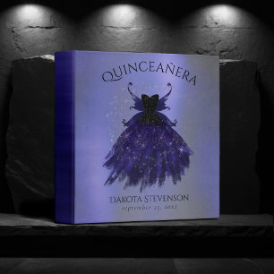 Classeur Gothique Fairy Indigo Gown Fleur royale violet p