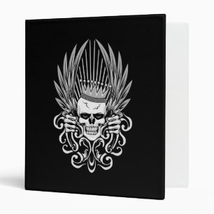 Classeur Gothique King Skull