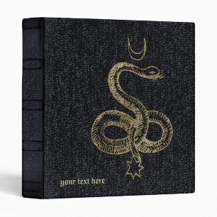 Classeur gothique symbole de serpent païen