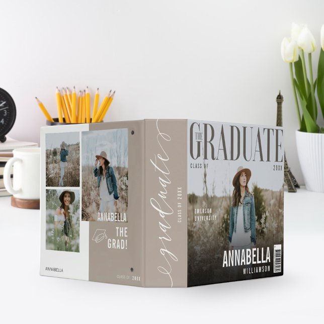 Classeur Graduate Trendy Magazine Couverture Graduate 3 Ri (Créateur téléchargé)