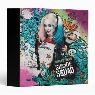 Classeur Graffiti de caractère du peloton Harley Quinn d
