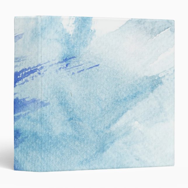 Classeur grand arrière - plan d'aquarelle - peintures 4 (Devant/Côté)
