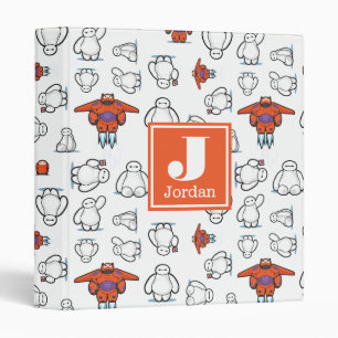 Classeur Grand héros 6 Motif Baymax Suit