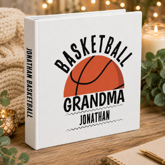Classeur Grand-mère de basket-ball personnalisée