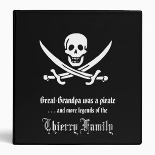 Classeur Grand-père était un pirate Famille Légendes Histoi