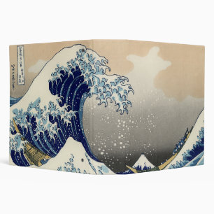 Classeur Grande vague Kanagawa peinture japonaise