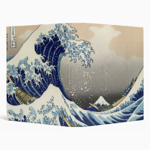 Classeur Grande vague Kanagawa peinture japonaise