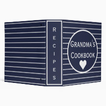 Grandma's Recipe Cookbook Binder