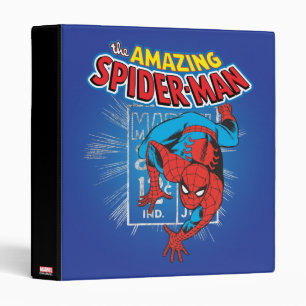 Classeur Graphique de prix rétro Spider-Man