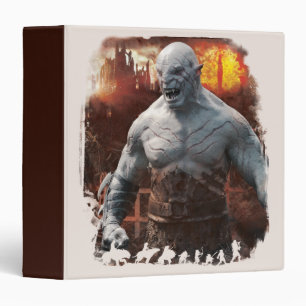 Classeur Graphique de silhouette d'Azog et d'Orcs