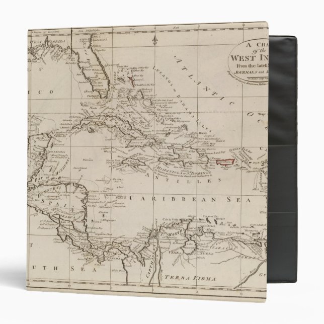 Classeur Graphique des Antilles (Devant/Intérieur)