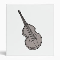 Graphique droit de guitare basse de violon