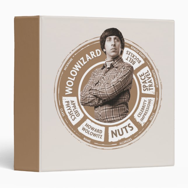 Classeur Graphique Howard Info (Devant/Côté)