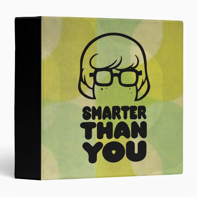 Classeur Graphique Velma "plus intelligent que vous" (Devant/Côté)