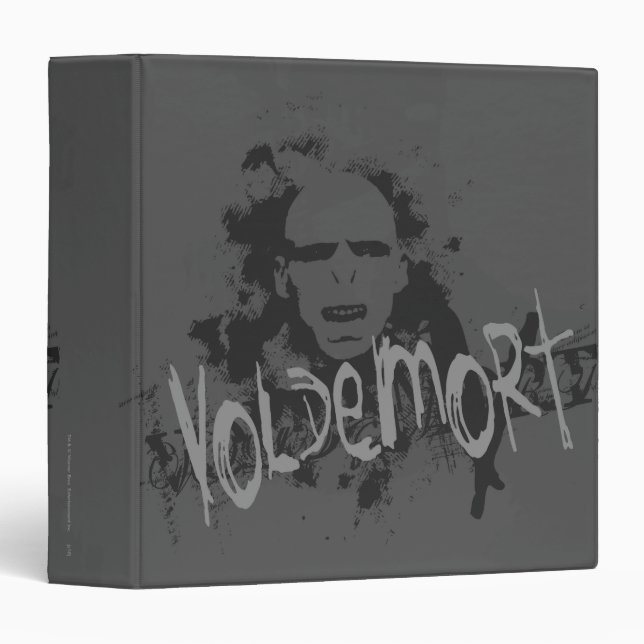 Classeur Graphique Voldemort Dark Arts (Devant/Côté)