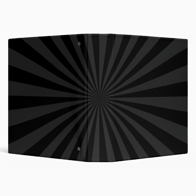 Classeur Gras Noir et Charcoal Burst Personnaliser Cette (Arrière-plan)