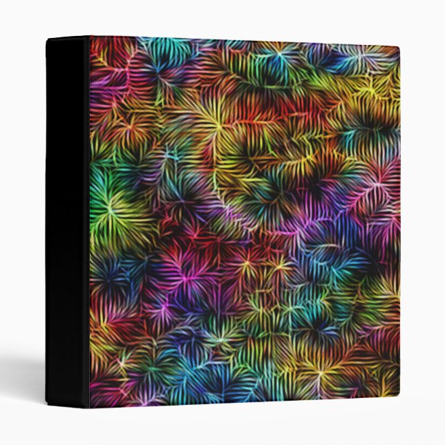 Classeur - Gras Rainbow Weave - Personnaliser (Devant/Côté)