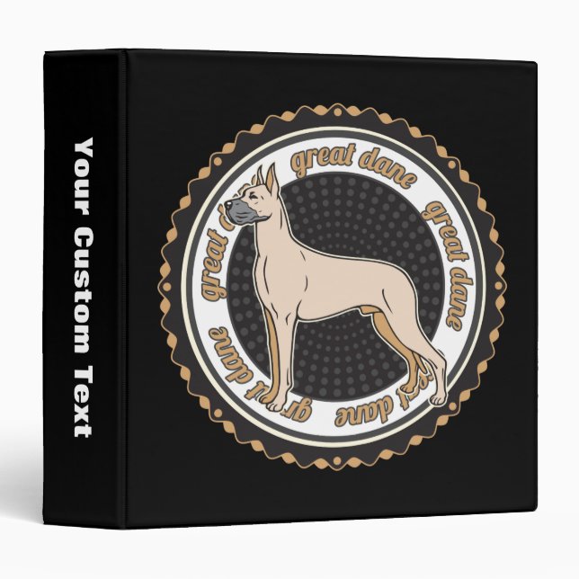 Classeur Great dane (Devant/Côté)