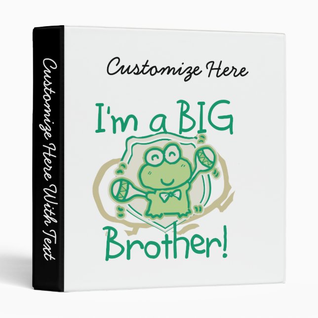 Classeur Grenouille Big Brother (Devant/Côté)