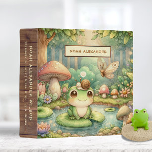 Classeur Grenouille géante Champignons Bois Baby Album phot